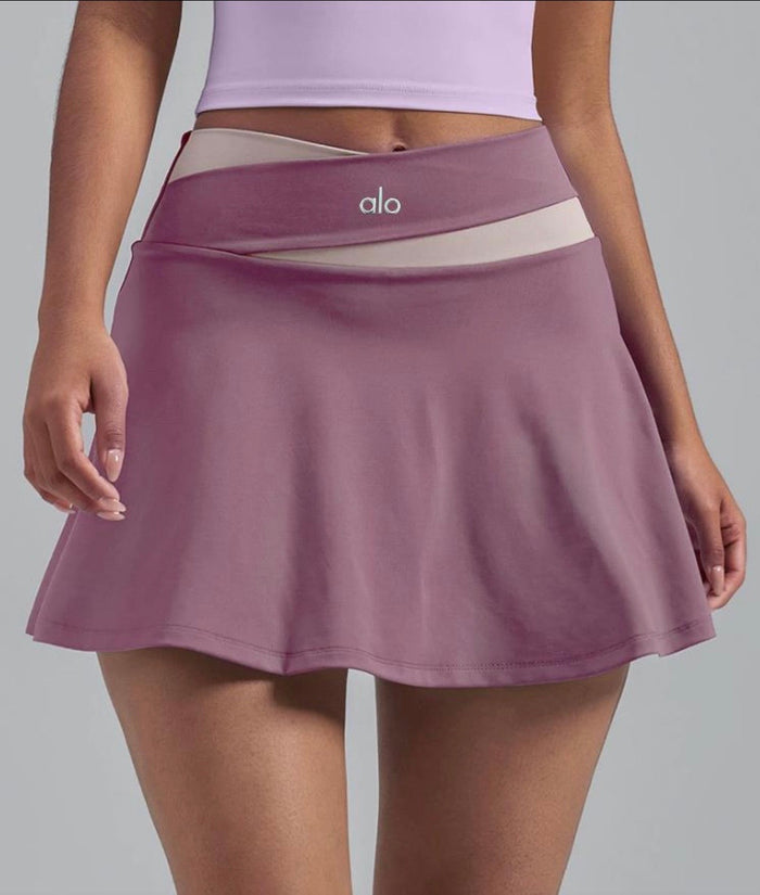 Jupe Tennis Yoga - Mauve