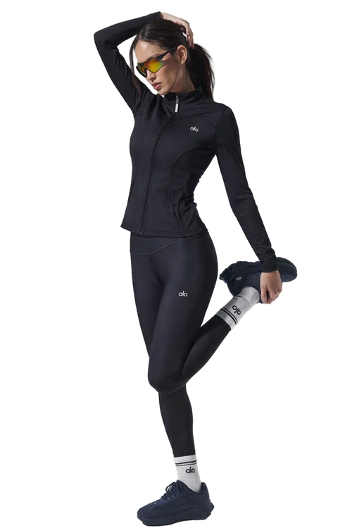 Ensemble fitness noir 2 pièces