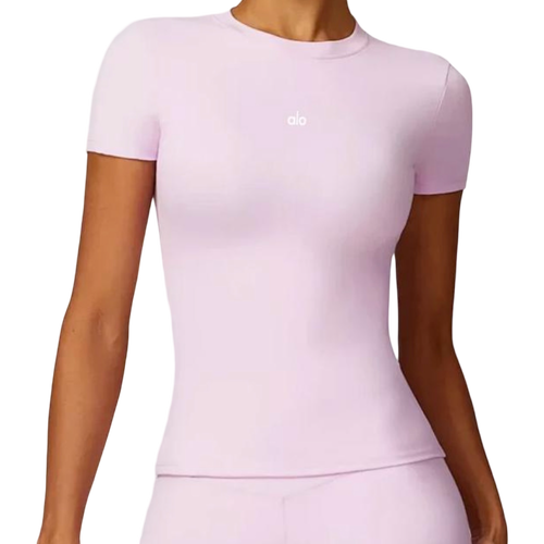 T-shirt ajusté rose