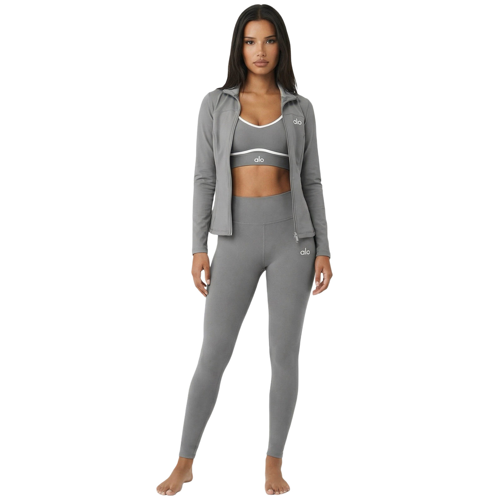 Ensemble 3 pieces gris