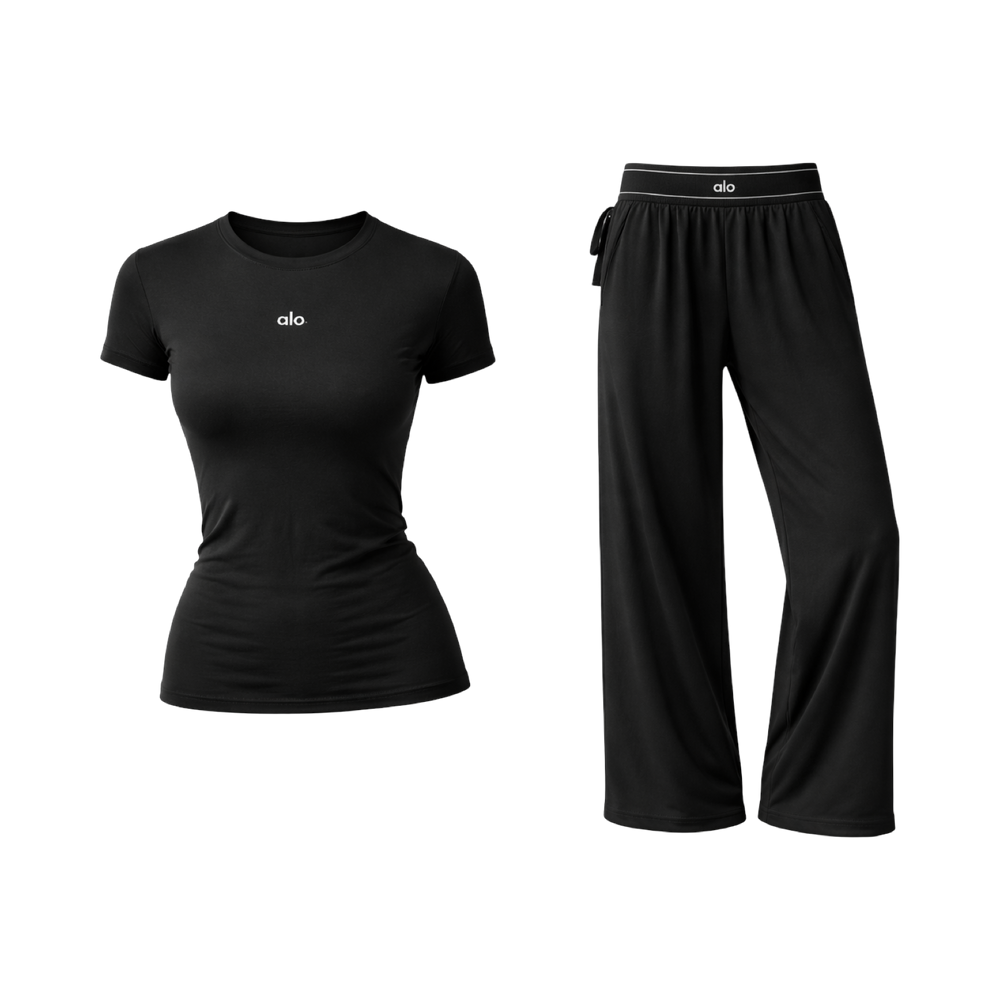 Ensemble 2 piece noir prestige