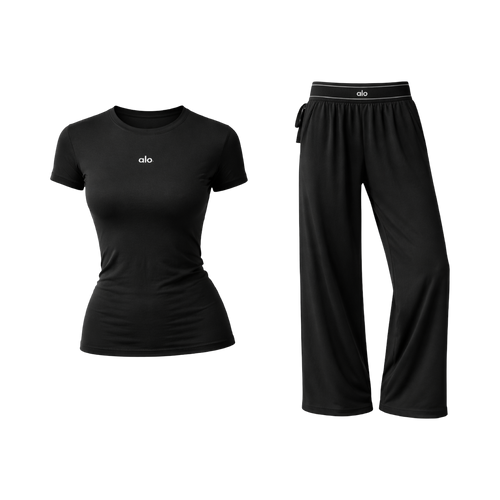 Ensemble 2 piece noir prestige